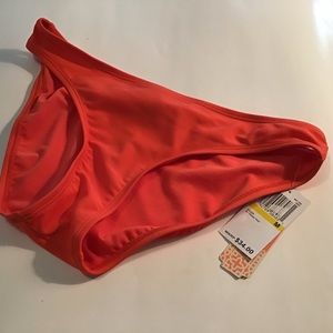 Swimsuit Bottoms Medium Orange NWT Gianni Bini